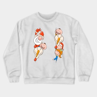 Santa Snow Crewneck Sweatshirt